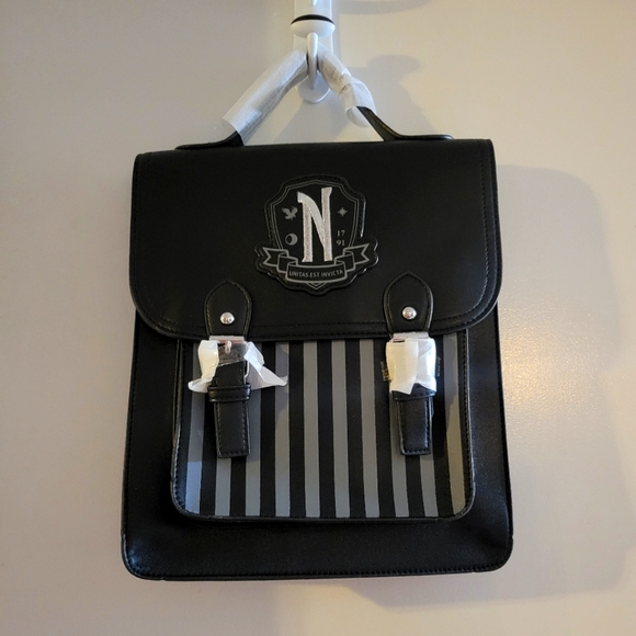 Wednesday Addams Mini Backpack - Picture 1 of 2